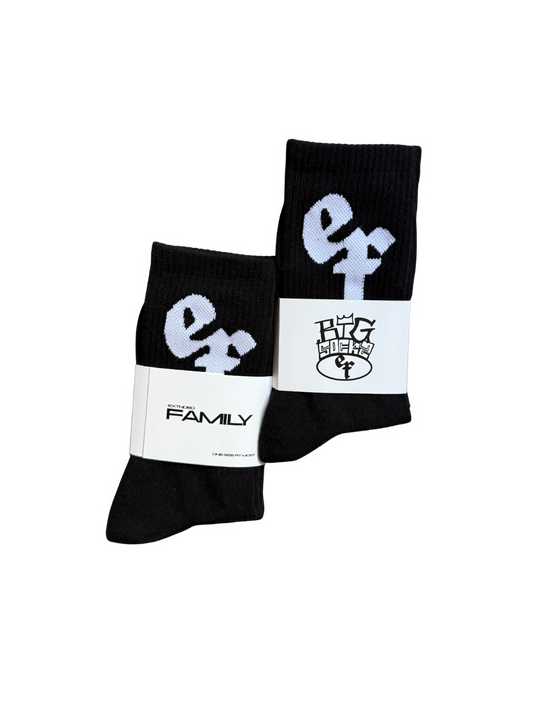 EF BIG SOCKS BLACK
