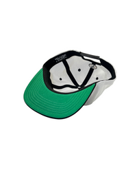 · 100% cotton twill – breathable and built to last.
· Classic OG Panel structure – keeps its shape through wear.
 · Vintage visor with the green under brim for the connoisseur.
· Adjustable strap – fits most head sizes comfortably.
· Unisex design – made for everyone, everyday.
· Embroidered EF logo – clean, minimal branding.