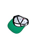 · 100% cotton twill – breathable and built to last.
· Classic OG Panel structure – keeps its shape through wear.
 · Vintage visor with the green under brim for the connoisseur.
· Adjustable strap – fits most head sizes comfortably.
· Unisex design – made for everyone, everyday.
· Embroidered EF logo – clean, minimal branding.
