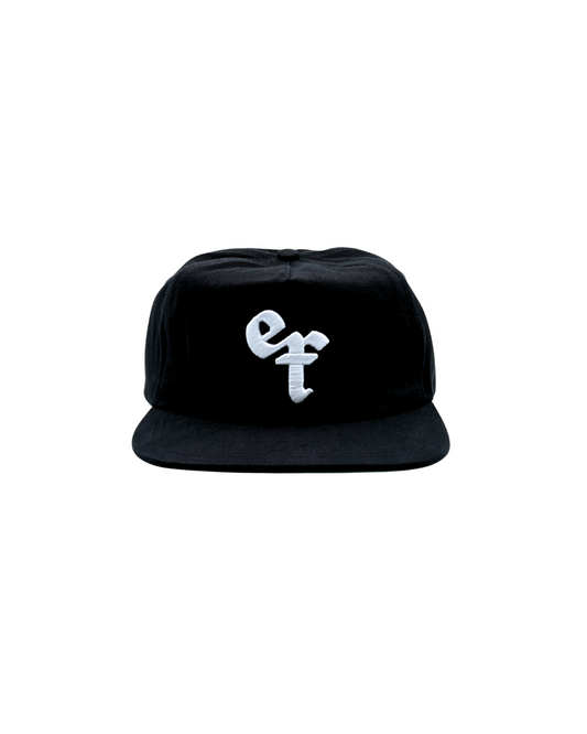 The Grandad Hat represents a unique shape, made with quality fabrics from durable cotton twill. Minimalist and timeless, the Grandad Hat is your go-to accessory for laid-back style. With a subtle embroidered EF logo, this cap adds polish to any outfit and brings a modern day approach to an unmatched era of style, the 90s.
Vintage visor with the green under brim for the connoisseur. Unisex 90s style EF streetwear snapback cap, navy grandad cotton hat with embroidery and green underbrim.