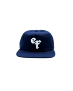 The Grandad Hat represents a unique shape, made with quality fabrics from durable cotton twill. Minimalist and timeless, the Grandad Hat is your go-to accessory for laid-back style. With a subtle embroidered EF logo, this cap adds polish to any outfit and brings a modern day approach to an unmatched era of style, the 90s.
Vintage visor with the green under brim for the connoisseur .Unisex 90s style EF streetwear snapback cap, navy grandad cotton hat with embroidery and green underbrim.