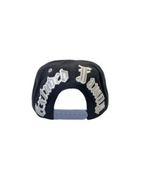 The OG Cap is a pure legacy from the 90s.

Crafted in iconic black and silver and a bold gothic font Extnded Family at the back, the OG collection is more than just a hat - a deeply cultural artifact tied to identity, rebellion, and street style.
This vintage style classic snapback, flat brim, adjustable snap closure and green underbrim is made for those who stands for something.