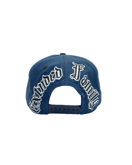 The OG Cap is a pure legacy from the 90s.

Crafted in iconic black and silver and a bold gothic font Extnded Family at the back, the OG collection is more than just a hat - a deeply cultural artifact tied to identity, rebellion, and street style.
This vintage style classic snapback, flat brim, adjustable snap closure and green underbrim is made for those who stands for something.