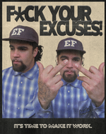 EF WORK HAT - BROWN